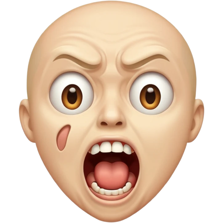 screaming emoji