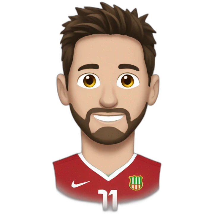 Messi au maroc emoji