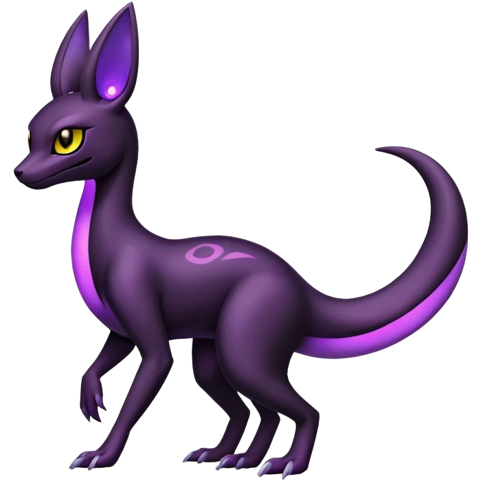 Salazzle-Umbreon-Fakémon-hybrid-creature (full body)  emoji