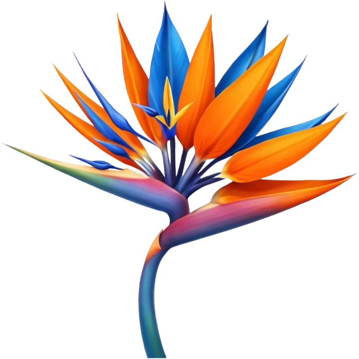 bird of paradise flower emoji
