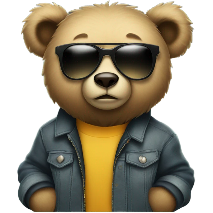 Kanye bear emoji