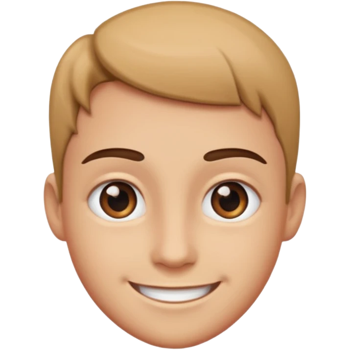 smiling while eyes are looking to the right emoji