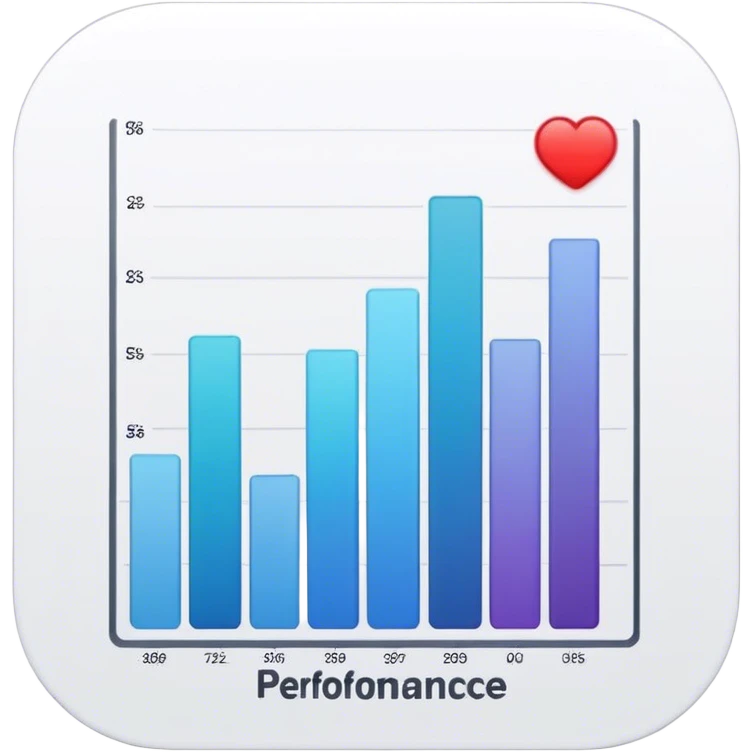 performance chart  emoji