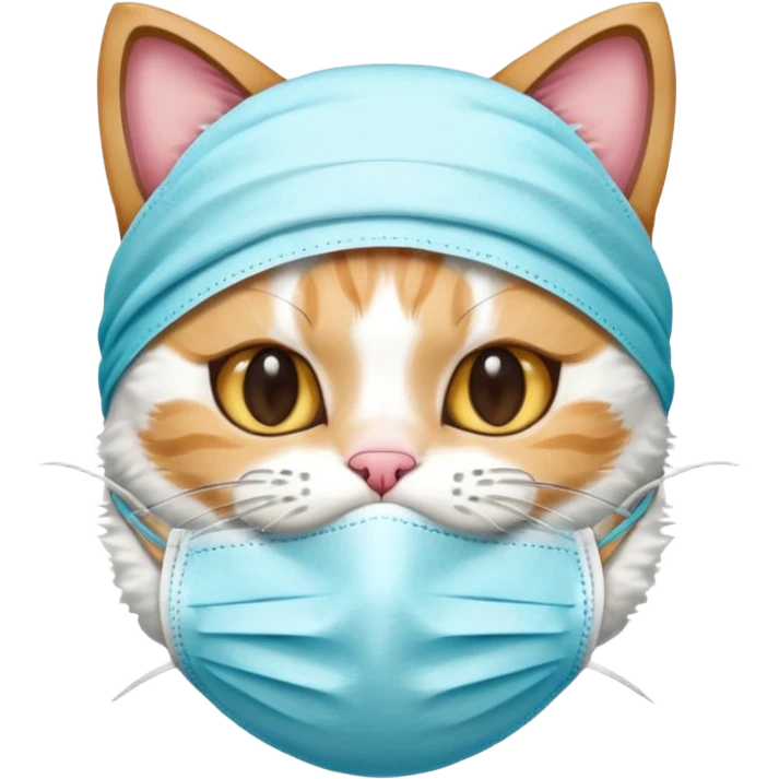 bullet points with surgical cats emoji