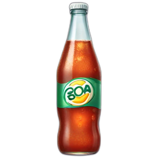 Bottle of Soda emoji