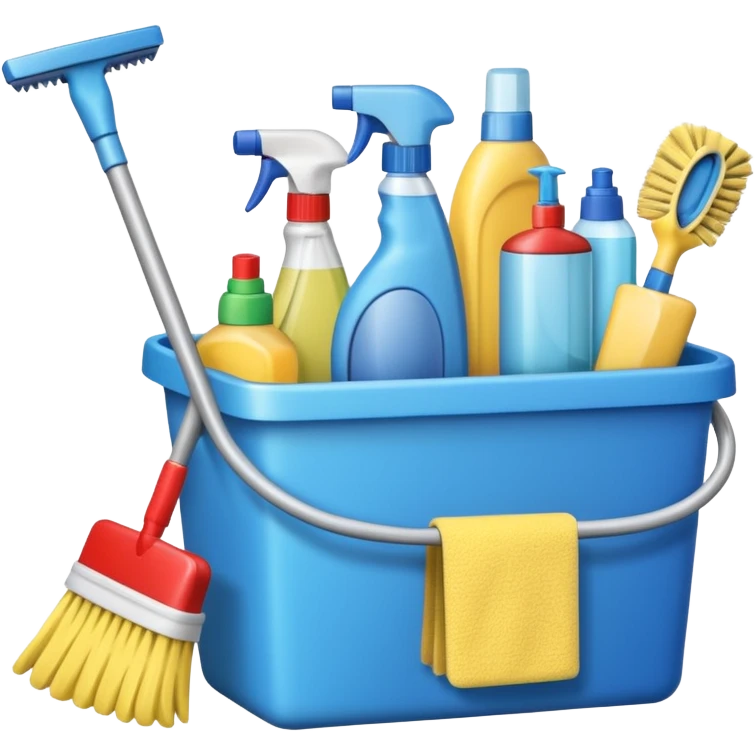 Cleaning emoji