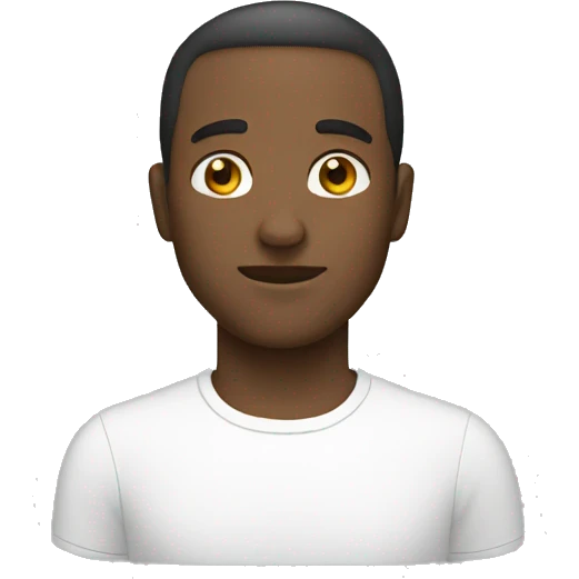 White colored 💯 emoji