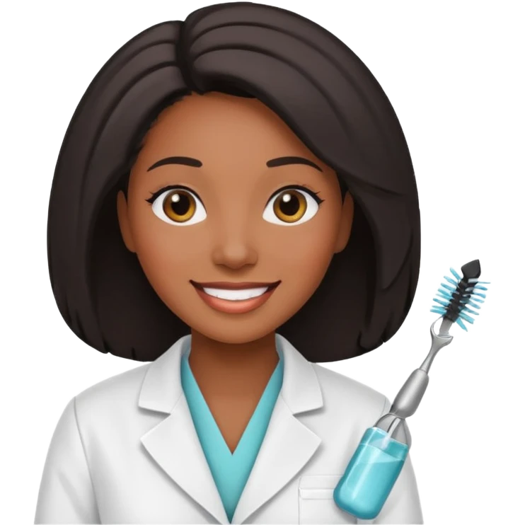 Black women beautician emoji