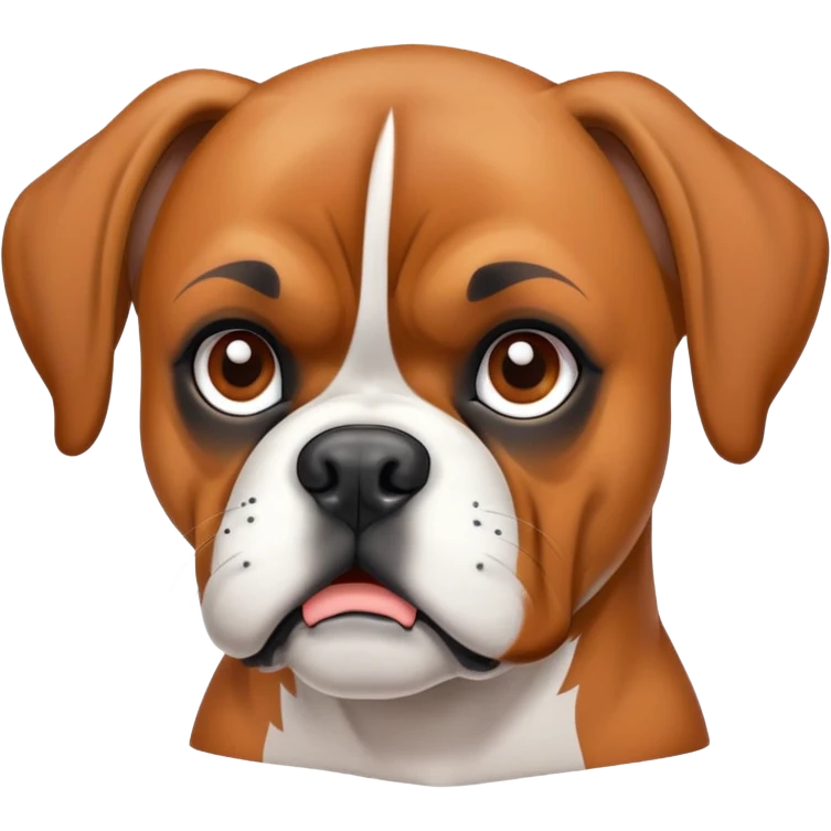 Boxer dog emoji