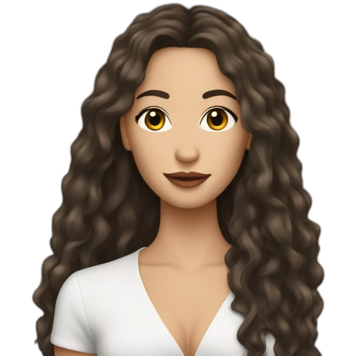 Tal French singer with Long hair emoji