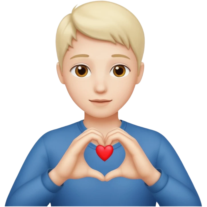 Corazón con las manos como éstas🖐️ emoji