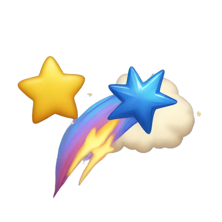 shooting star emoji