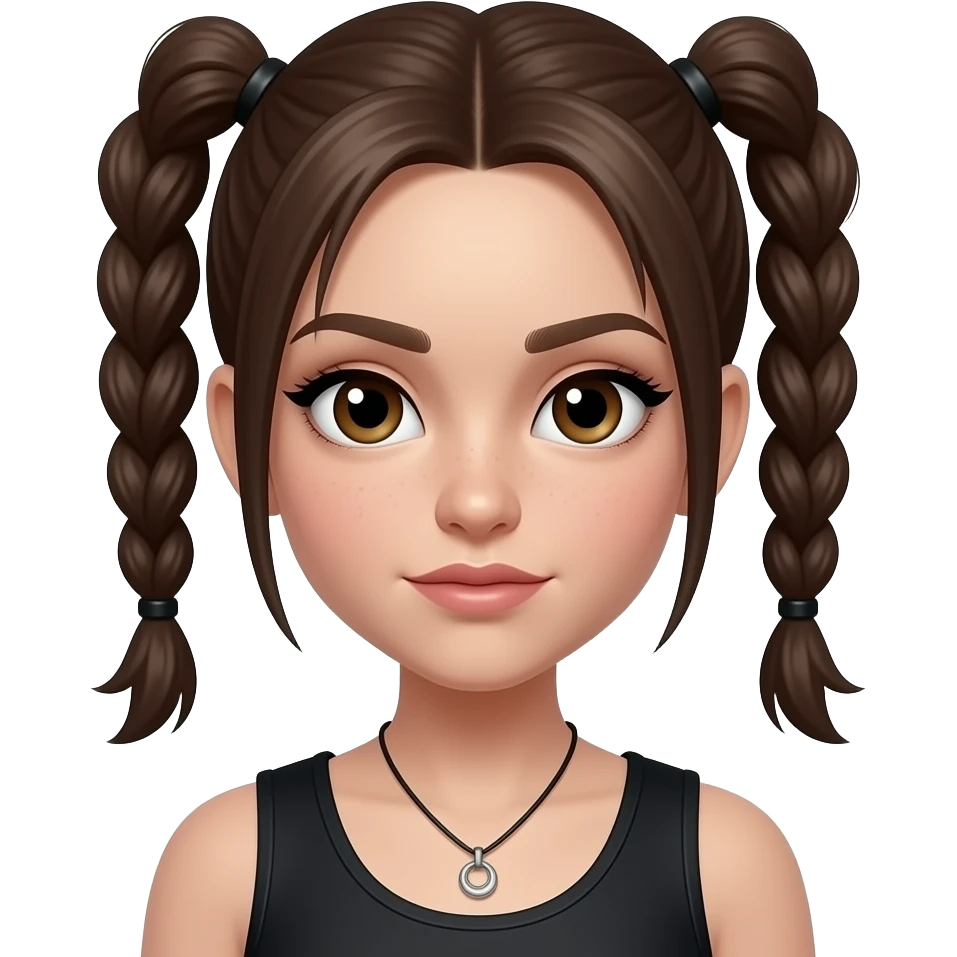 Girl baddie yellow emoji emoji