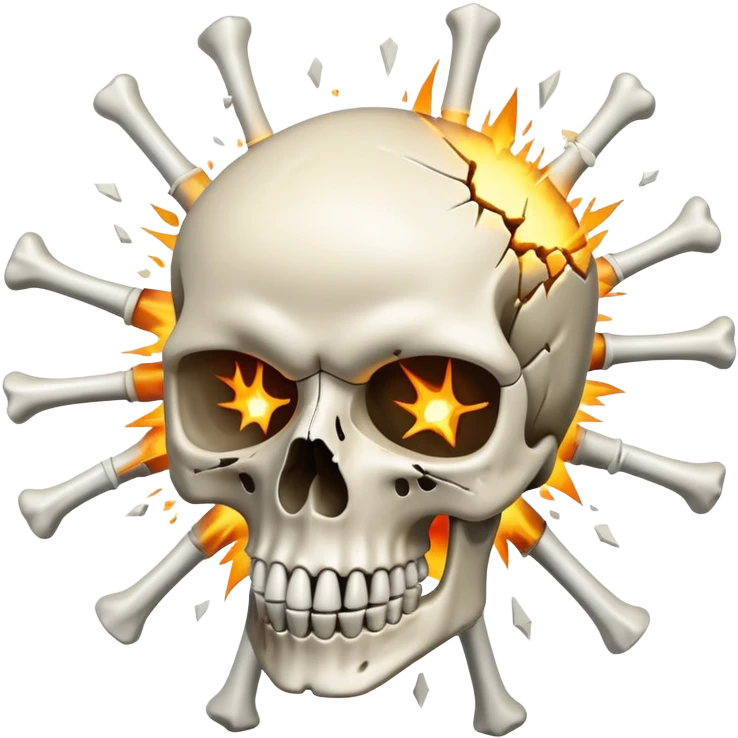 Crâne exploser  emoji