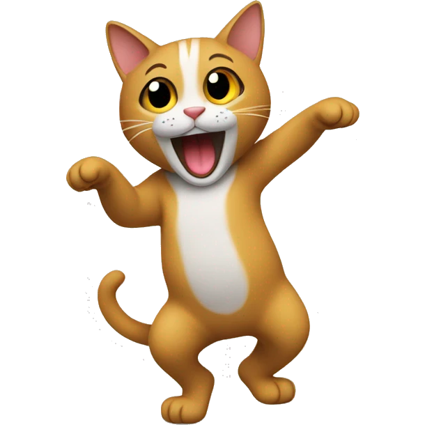 Gato bailando  emoji