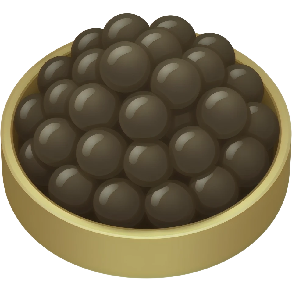 Caviar emoji