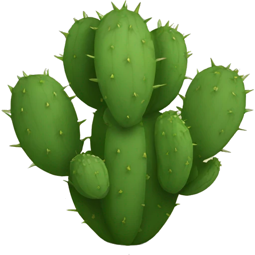round Nopal emoji