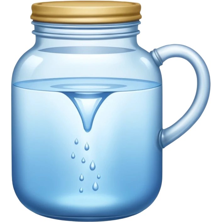 Aquarius (a jar spilling water outward) emoji
