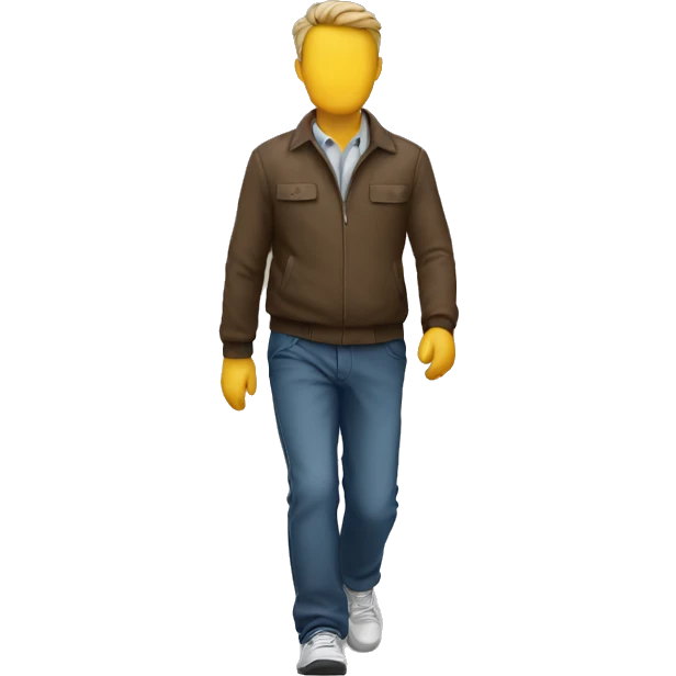 walking man emoji