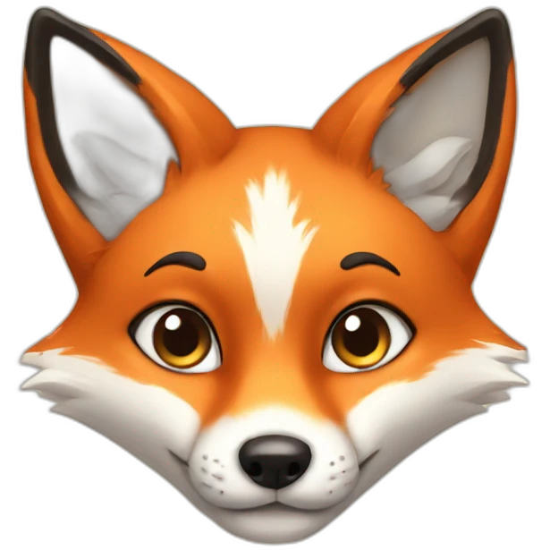 cute fox emoji