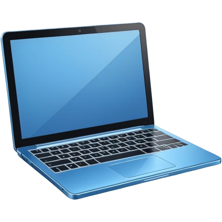 3D minimal icon of a premium laptop with a subtle #FF3D00 accent. Clean, modern, high-end tech style. emoji