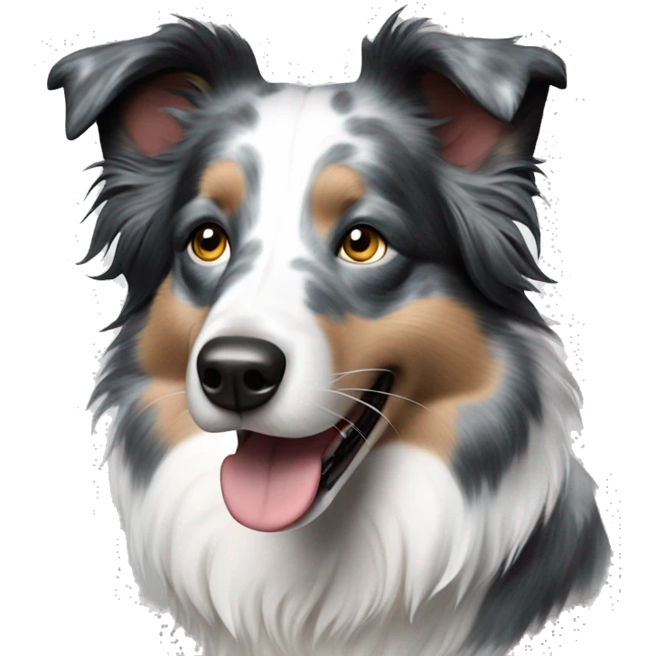 border collie blue merle emoji