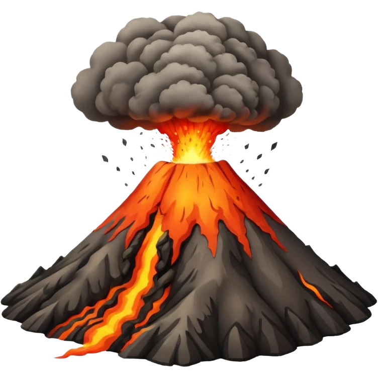 volacano emoji