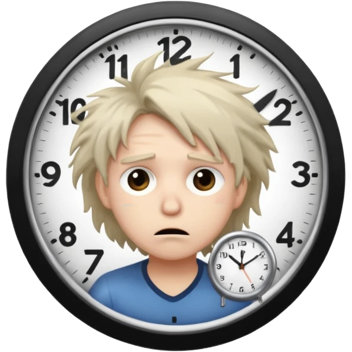 Опоздание emoji