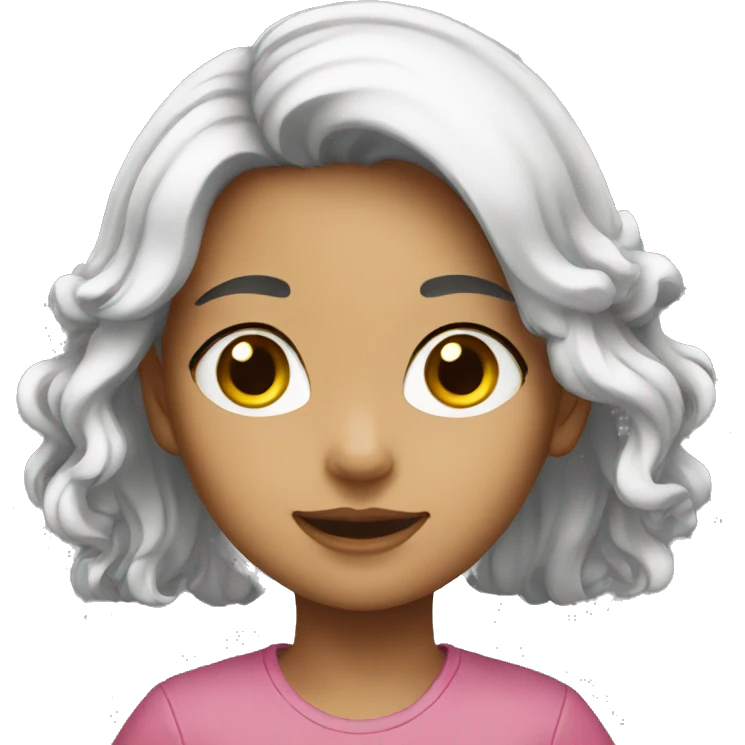 Yong girl emoji