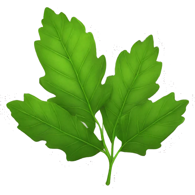 leaves emoji