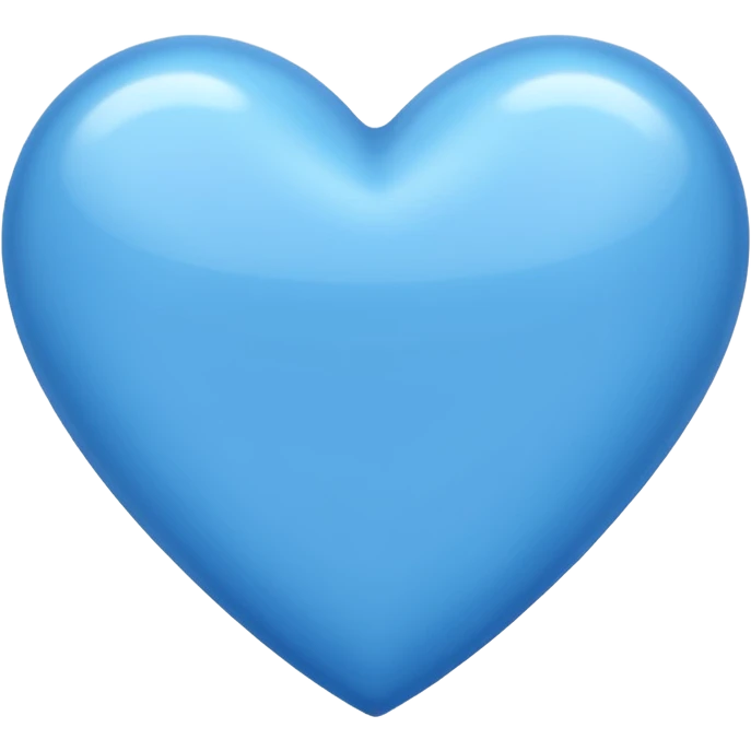 Cuore azzurro emoji
