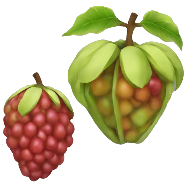 Jambolan fruit emoji