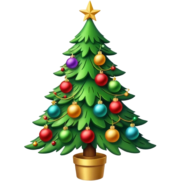Chrismas tree emoji