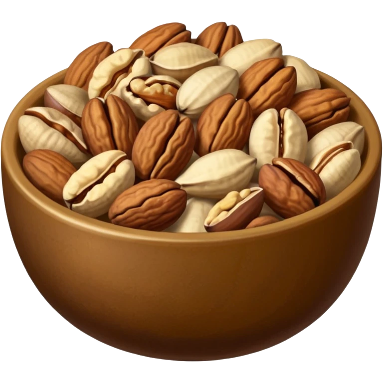 a bowl of nuts emoji
