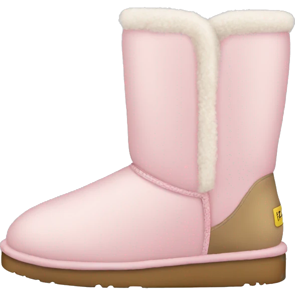 light pink uggs emoji
