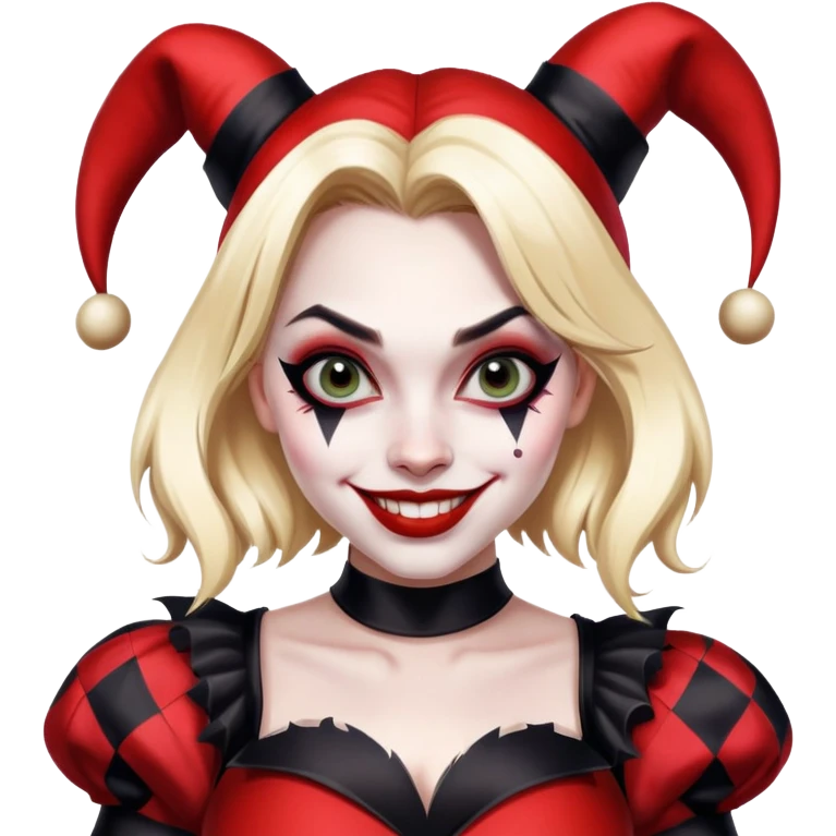 Harley Quinn from DC Comics emoji