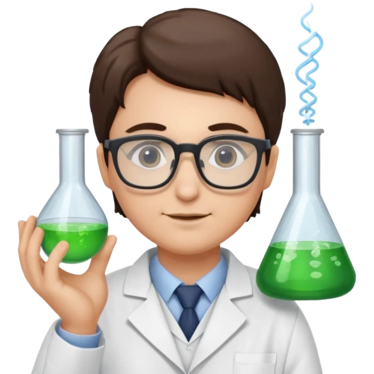An animal scientist emoji