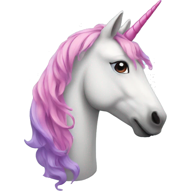Iphone avatar unicorn with heart emoji