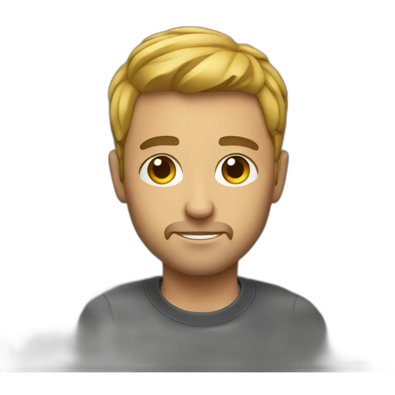 A man dj emoji