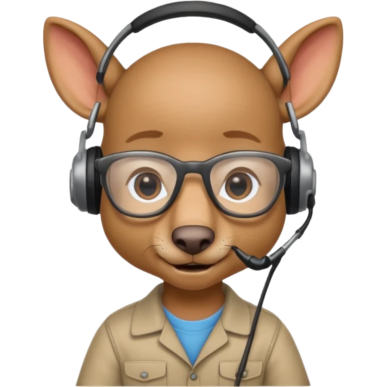 Baby aardvark network engineer emoji