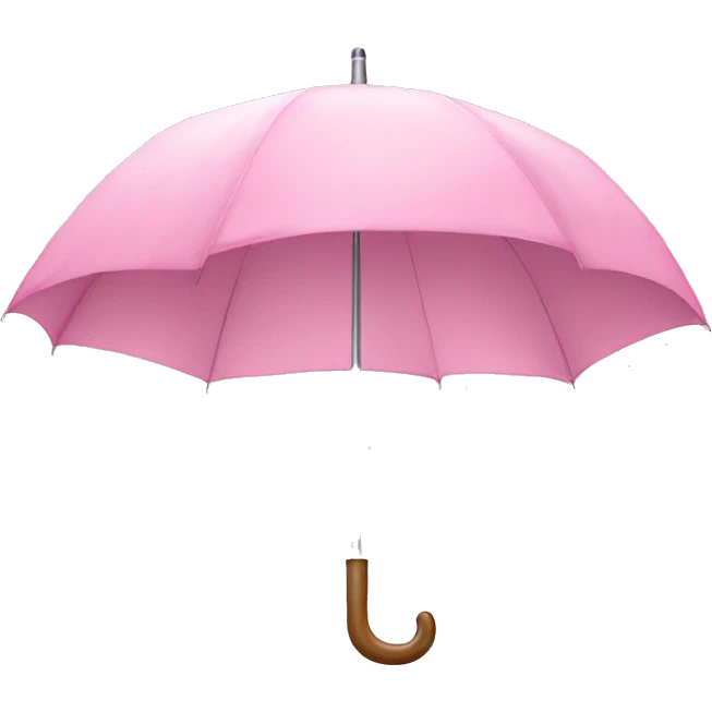Babypink umbrella emoji