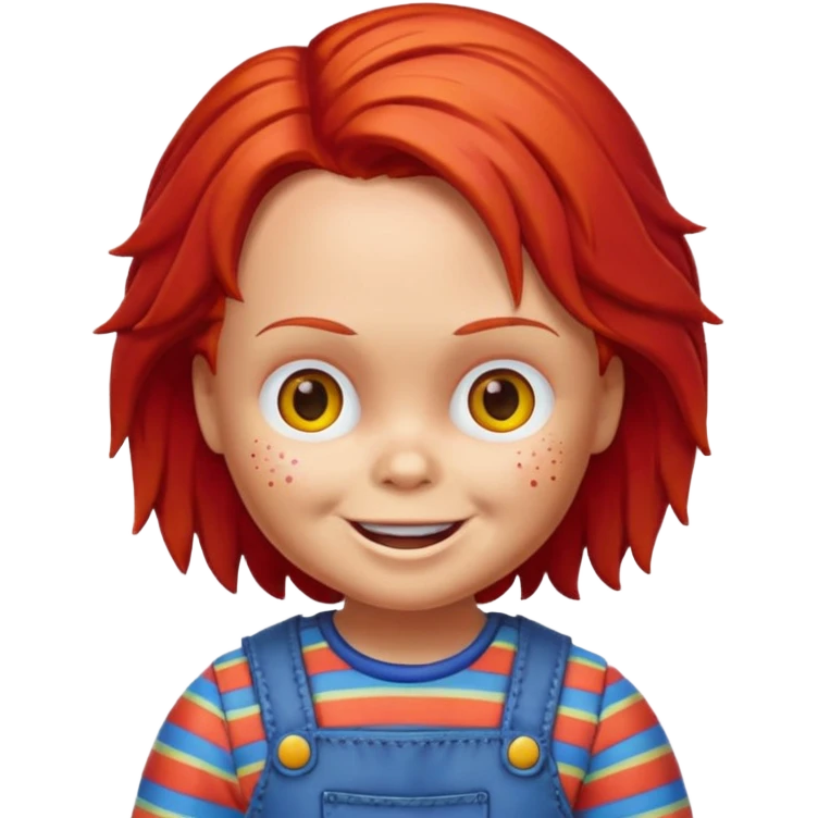 Un emojin de chuky emoji