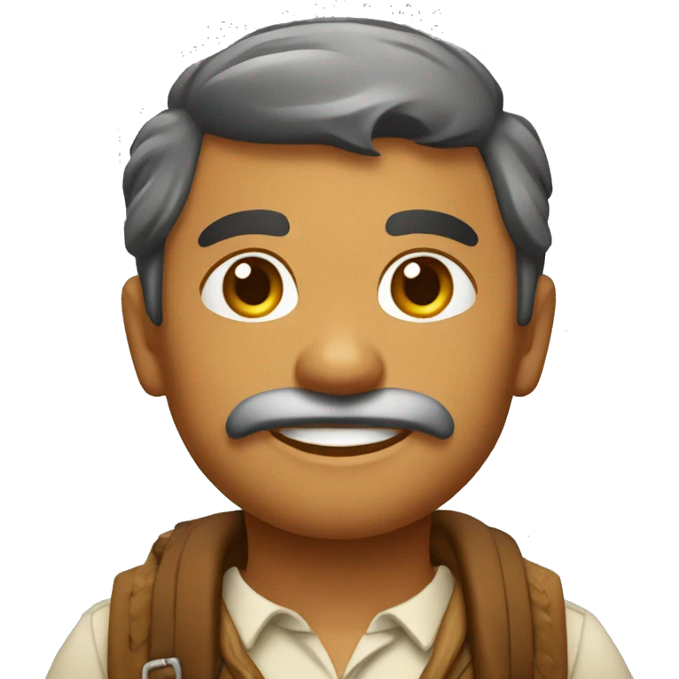 tanned gaucho from Brazil emoji