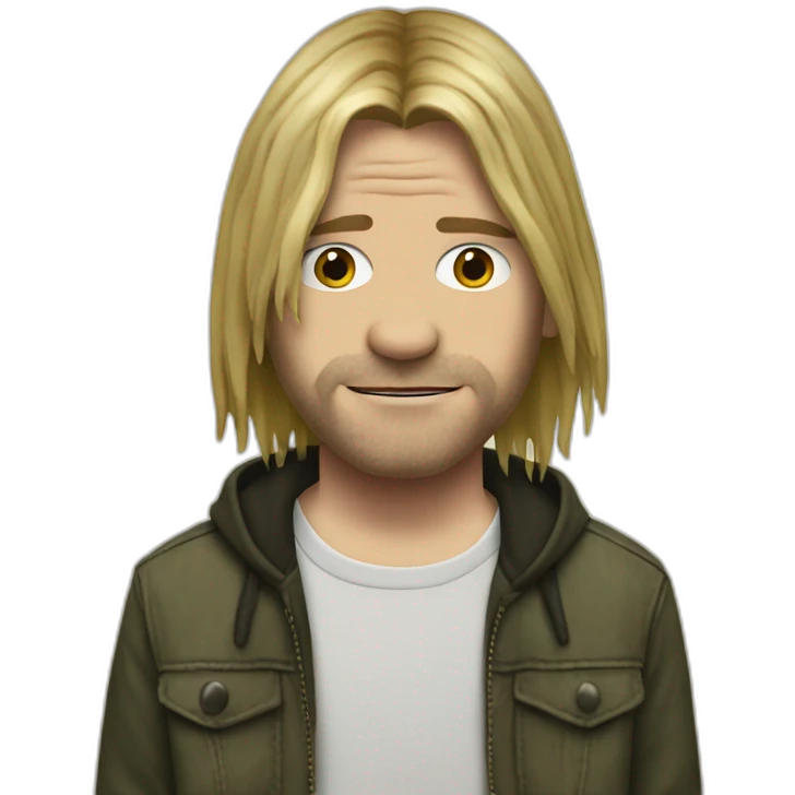 Kurt cobain emoji