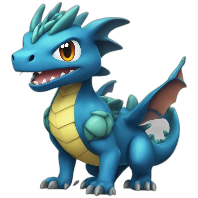 dracofeu pokemon chanie emoji