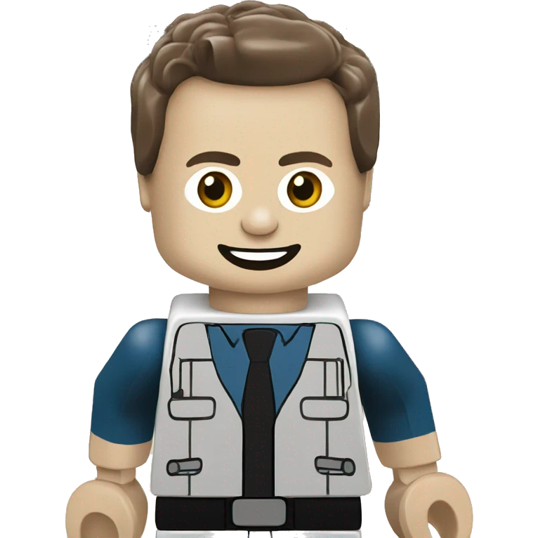Elon musk LEGO  emoji