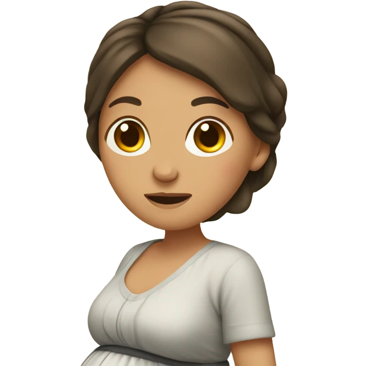 Pregnant Spanish women standing emoji