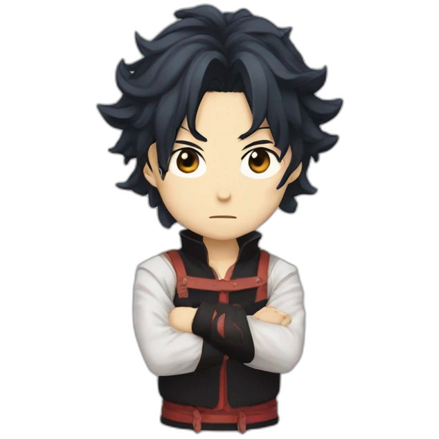 Gojo saturo x demon slayer emoji