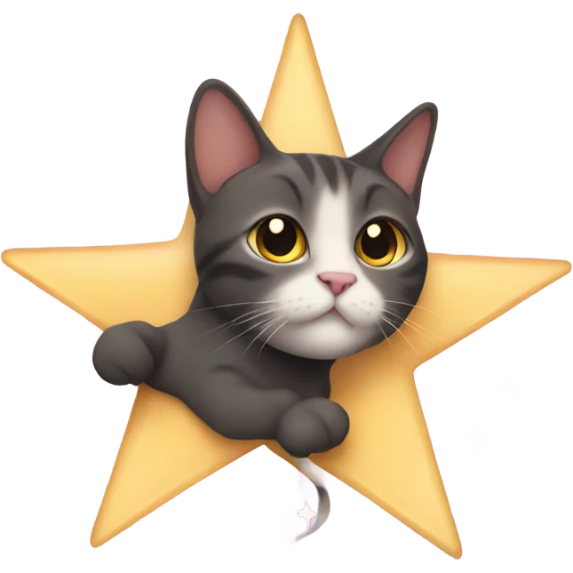 cat on a star emoji