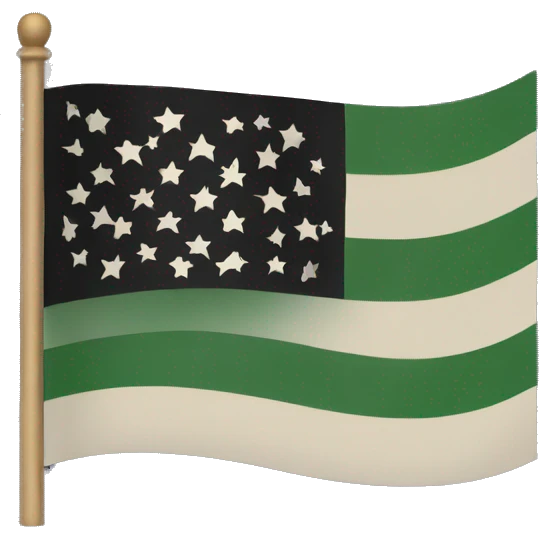African American flag emoji